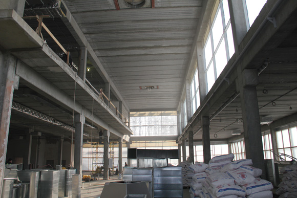 Construction of the «Multifunctional administrative warehouse complex», which is held for sale, maintenance and repair of motorcars «Pelican Auto»