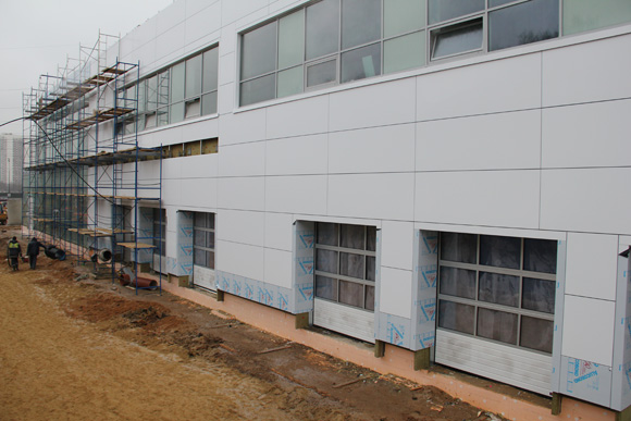 Construction of the «Multifunctional administrative warehouse complex», which is held for sale, maintenance and repair of motorcars «Pelican Auto»