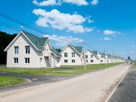 The cottage settlement  «Peterhoff-city» (First stage, 74 cottages)